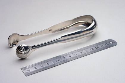 Antique Silver Sugar Tongs - Colonial or Provincial